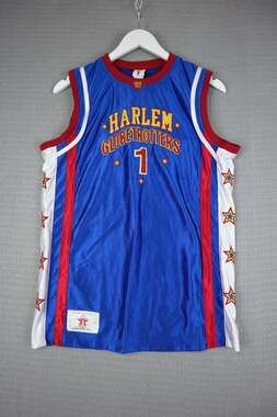 Harlem Globetrotters Ace #1 Small Jersey Tank Top